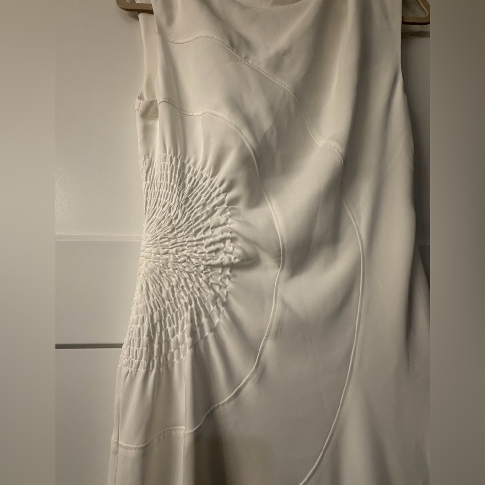New A.L.C. Kaia Gathered Sleeveless Midi Dress. - Picture 10 of 10